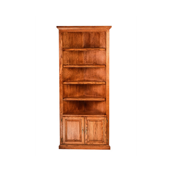 Forest Designs Corner Bookcase Wayfair